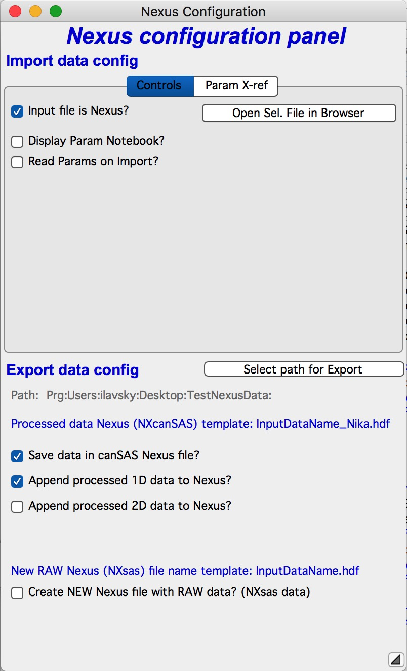 An example of instance data in the NEXUS format used commonly in